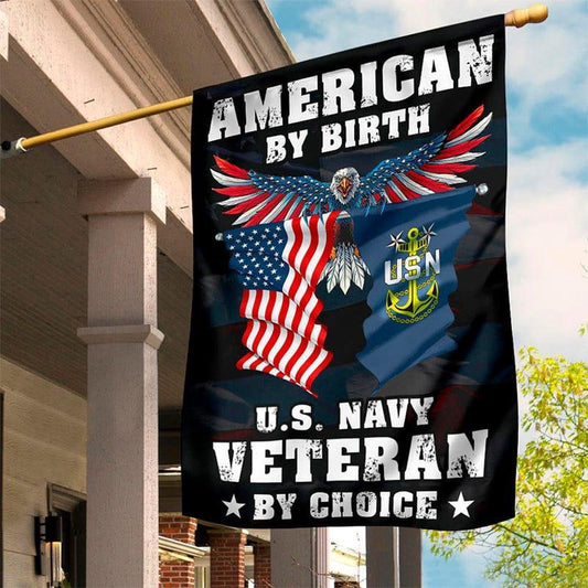 US Navy Veteran Flag, Army Symbol Navy Flag, US Navy Garden Flag, US Veteran Flag, Veteran Day Gift