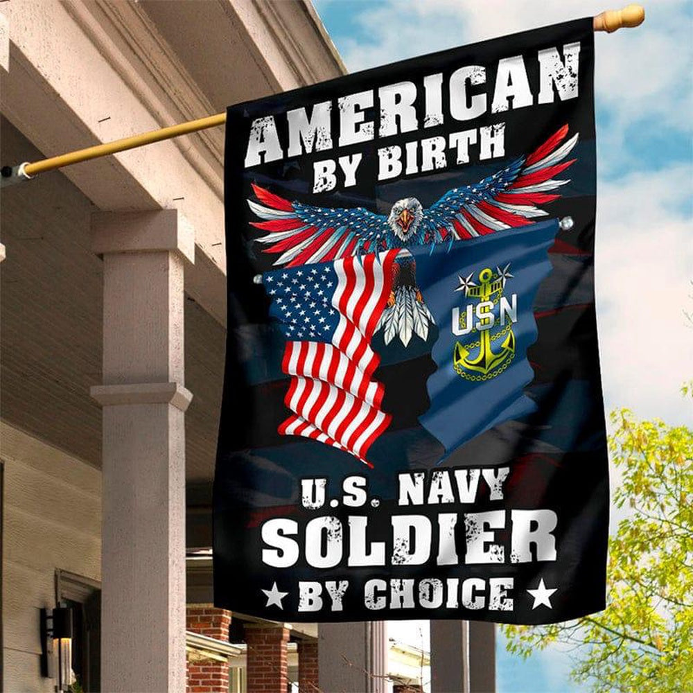 US Navy Veteran Flag, Army Symbol Navy Flag, US Navy Garden Flag, US Veteran Flag, Veteran Day Gift