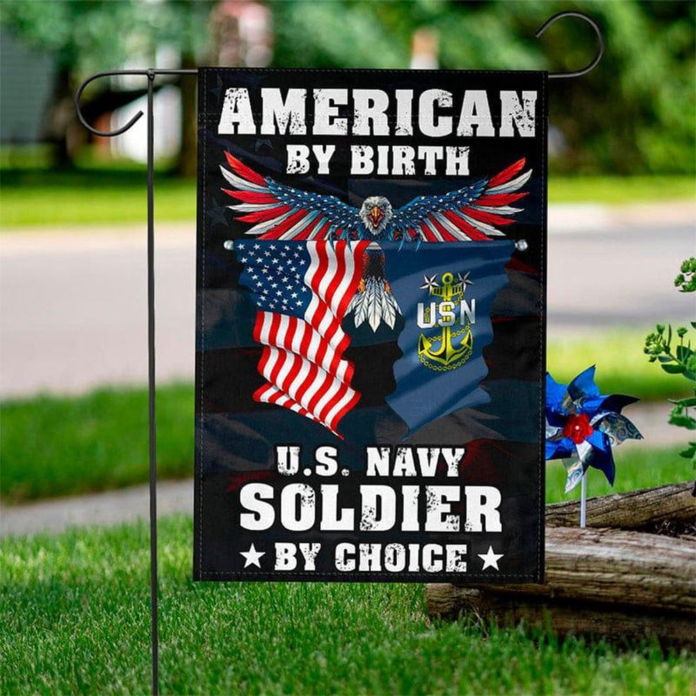 US Navy Veteran Flag, Army Symbol Navy Flag, US Navy Garden Flag, US Veteran Flag, Veteran Day Gift