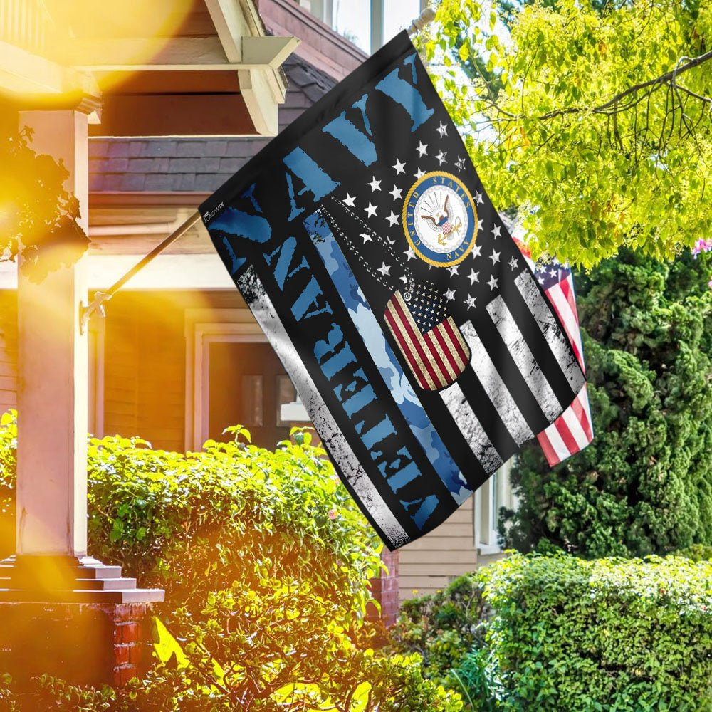 US Navy Veteran Flag, Navy Veteran Flag, US Navy Garden Flag, US Veteran Flag, Veteran Day Gift