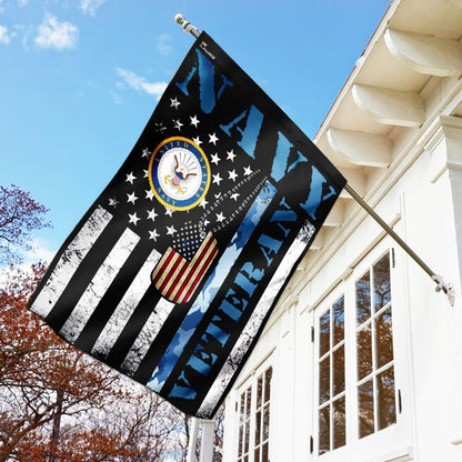 US Navy Veteran Flag, Navy Veteran Flag, US Navy Garden Flag, US Veteran Flag, Veteran Day Gift