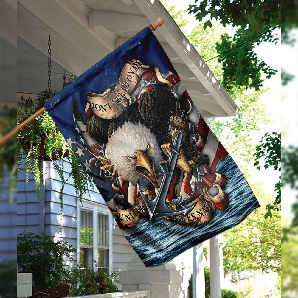 US Navy Veteran Flag, United States Navy Flag, US Navy Garden Flag, US Veteran Flag, Veteran Day Gift