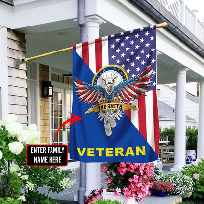 US Navy Veteran Flag, Us Navy 1 Flag, US Navy Garden Flag, US Veteran Flag, Veteran Day Gift