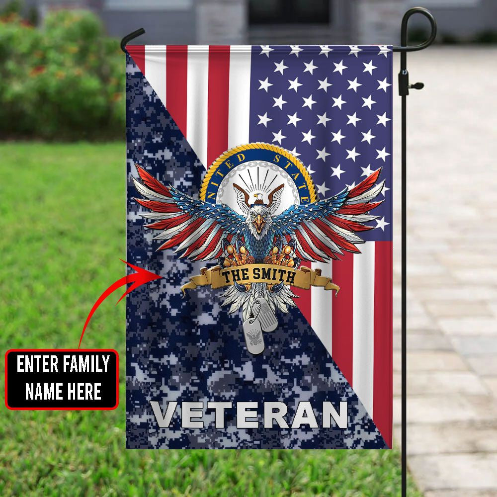 US Navy Veteran Flag, Us Navy 2 Flag, US Navy Garden Flag, US Veteran Flag, Veteran Day Gift