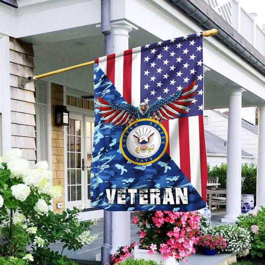 US Navy Veteran Flag, Us Navy 3 Flag, US Navy Garden Flag, US Veteran Flag, Veteran Day Gift