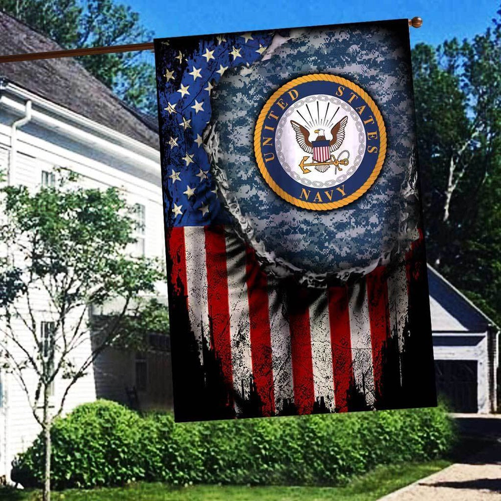 US Navy Veteran Flag, Us Navy Garden Flag, US Navy Garden Flag, US Veteran Flag, Veteran Day Gift