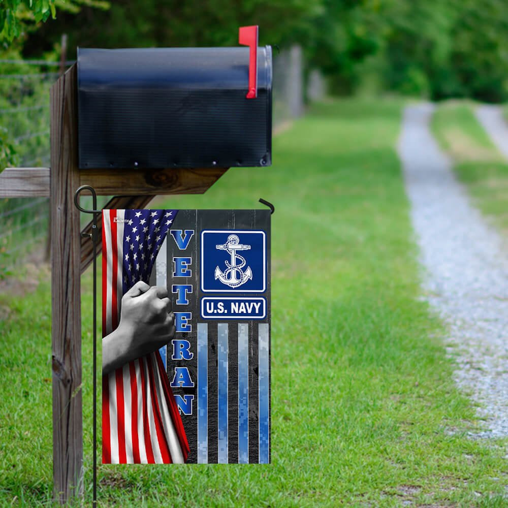 US Navy Veteran Flag, Us Navy Veteran Flag, US Navy Garden Flag, US Veteran Flag, Veteran Day Gift