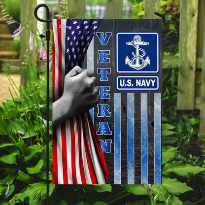 US Navy Veteran Flag, Us Navy Veteran Flag, US Navy Garden Flag, US Veteran Flag, Veteran Day Gift