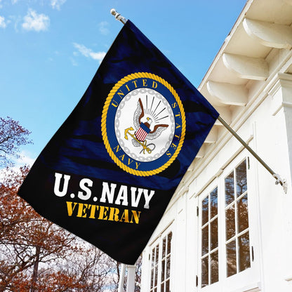 US Navy Veteran Flag, Usnavy Veteran Flag, US Navy Garden Flag, US Veteran Flag, Veteran Day Gift