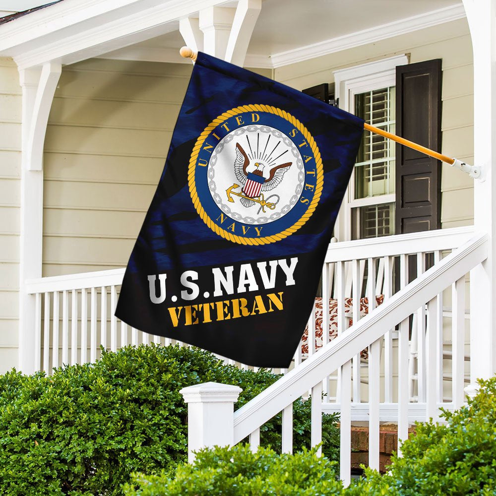 US Navy Veteran Flag, Usnavy Veteran Flag, US Navy Garden Flag, US Veteran Flag, Veteran Day Gift
