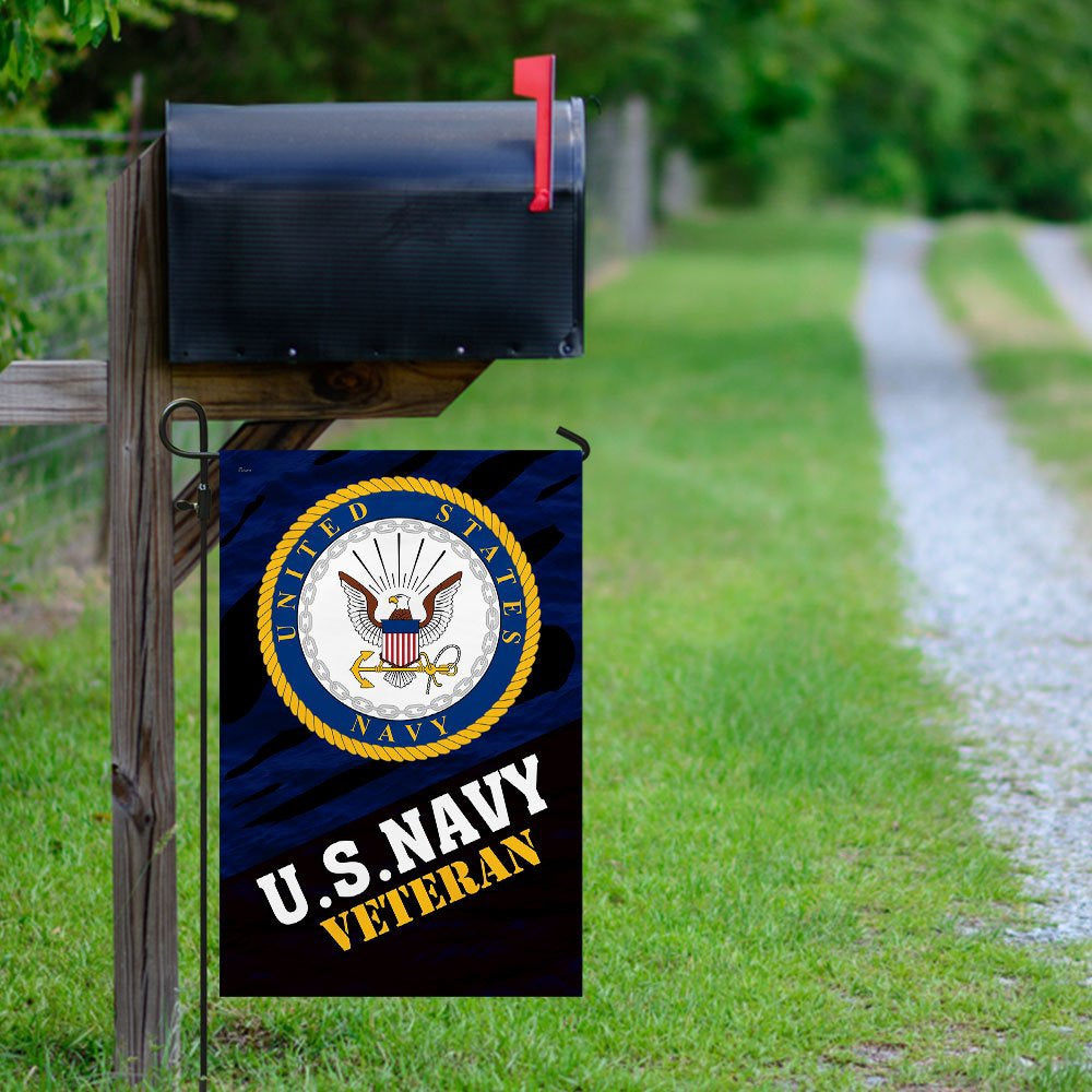 US Navy Veteran Flag, Usnavy Veteran Flag, US Navy Garden Flag, US Veteran Flag, Veteran Day Gift