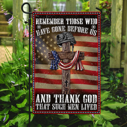 US Veteran Flag, American Veteran Flag  Veteran - Remember Those Who Have Gone Before Us, Veteran Garden Flags