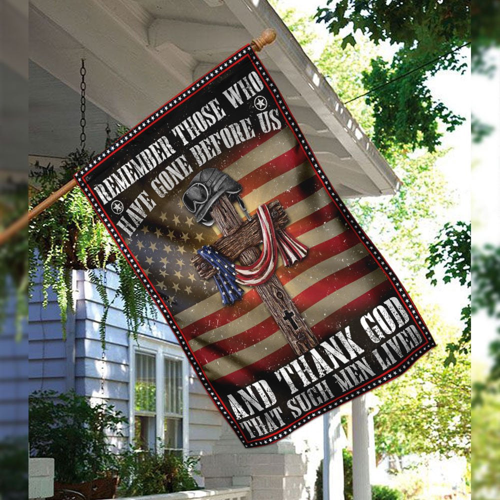 US Veteran Flag, American Veteran Flag  Veteran - Remember Those Who Have Gone Before Us, Veteran Garden Flags
