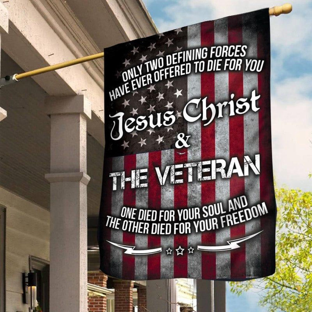 US Veteran Flag, Defining Forces Flag, Veteran Garden Flags