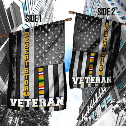 US Veteran Flag, Desert Storm Veteran Flag, Veteran Garden Flags