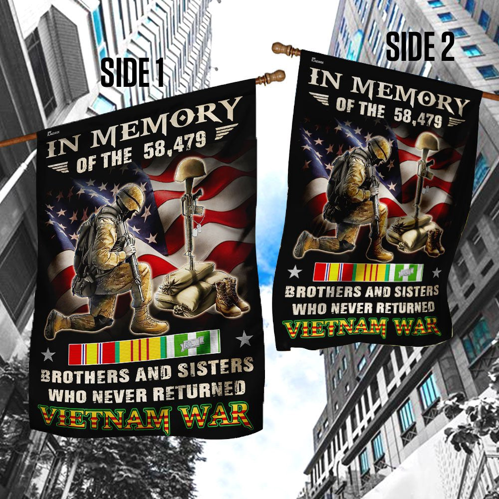 US Veteran Flag, Flag  Brothers And Sisters Who Never Returned Flag Flag, Veteran Garden Flags