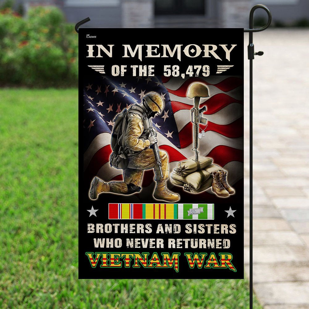 US Veteran Flag, Flag  Brothers And Sisters Who Never Returned Flag Flag, Veteran Garden Flags