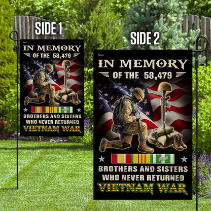 US Veteran Flag, Flag  Brothers And Sisters Who Never Returned Flag Flag, Veteran Garden Flags