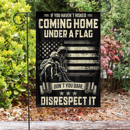 US Veteran Flag, If You Have Not Risked Flag, Veteran Garden Flags