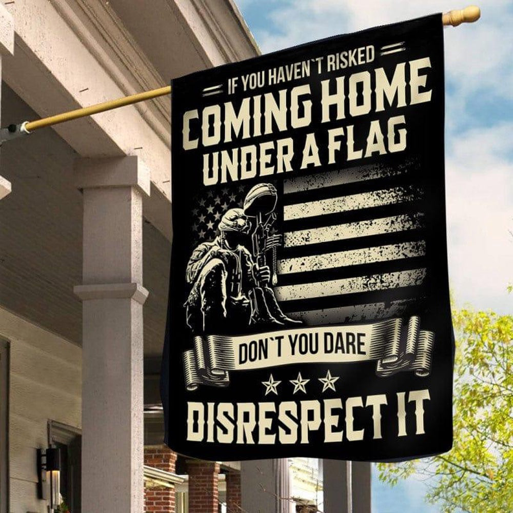 US Veteran Flag, If You Have Not Risked Flag, Veteran Garden Flags