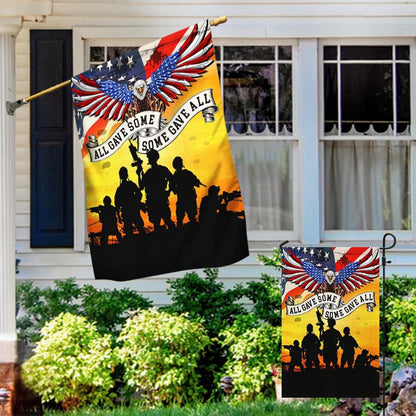 US Veteran Flag, Memorial Day, All Gave Some, Some Gave All, Us Veteran Flag, Veteran Garden Flags