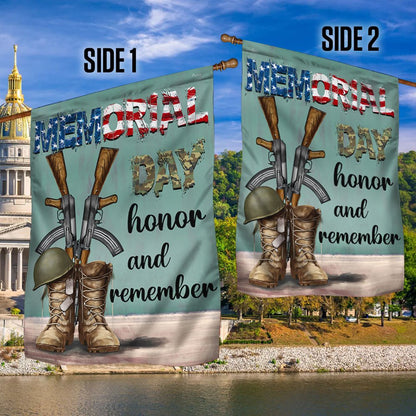 US Veteran Flag, Memorial Day Flag Honor And Remember Veterans Flag, Veteran Garden Flags