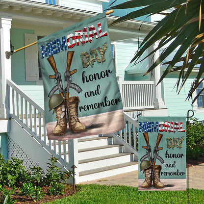 US Veteran Flag, Memorial Day Flag Honor And Remember Veterans Flag, Veteran Garden Flags