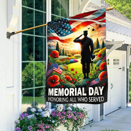 US Veteran Flag, Memorial Day Honoring All Who Served Veteran American Flag, Veteran Garden Flags