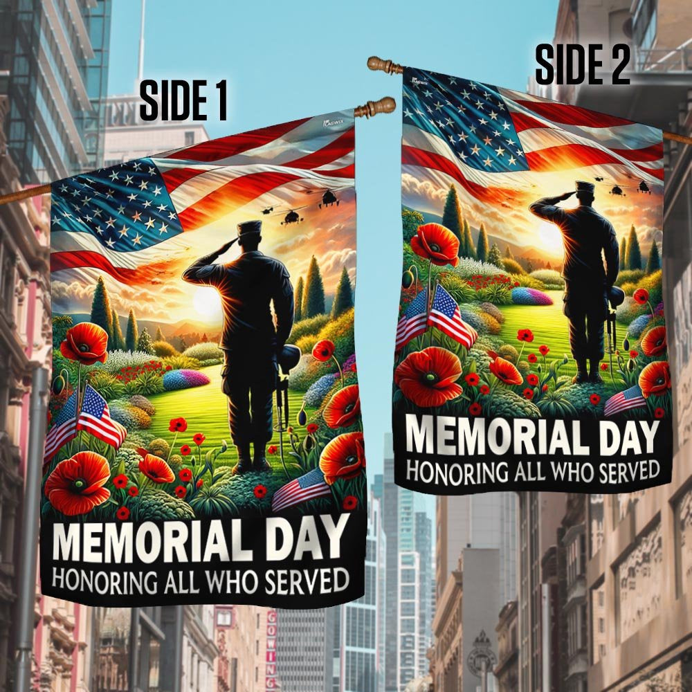 US Veteran Flag, Memorial Day Honoring All Who Served Veteran American Flag, Veteran Garden Flags