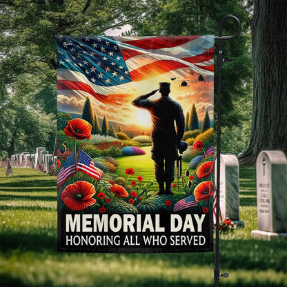 US Veteran Flag, Memorial Day Honoring All Who Served Veteran American Flag, Veteran Garden Flags