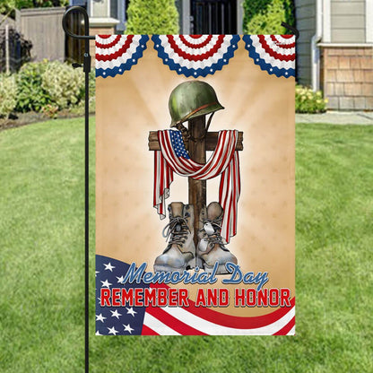 US Veteran Flag, Memorial Day Remember And Honor Veteran Flag, Veteran Garden Flags