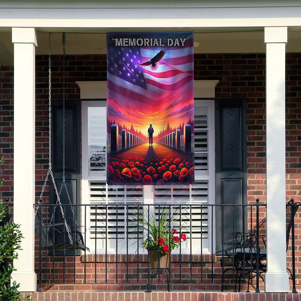 US Veteran Flag, Memorial Day Thank You Veterans Flag, Veteran Garden Flags