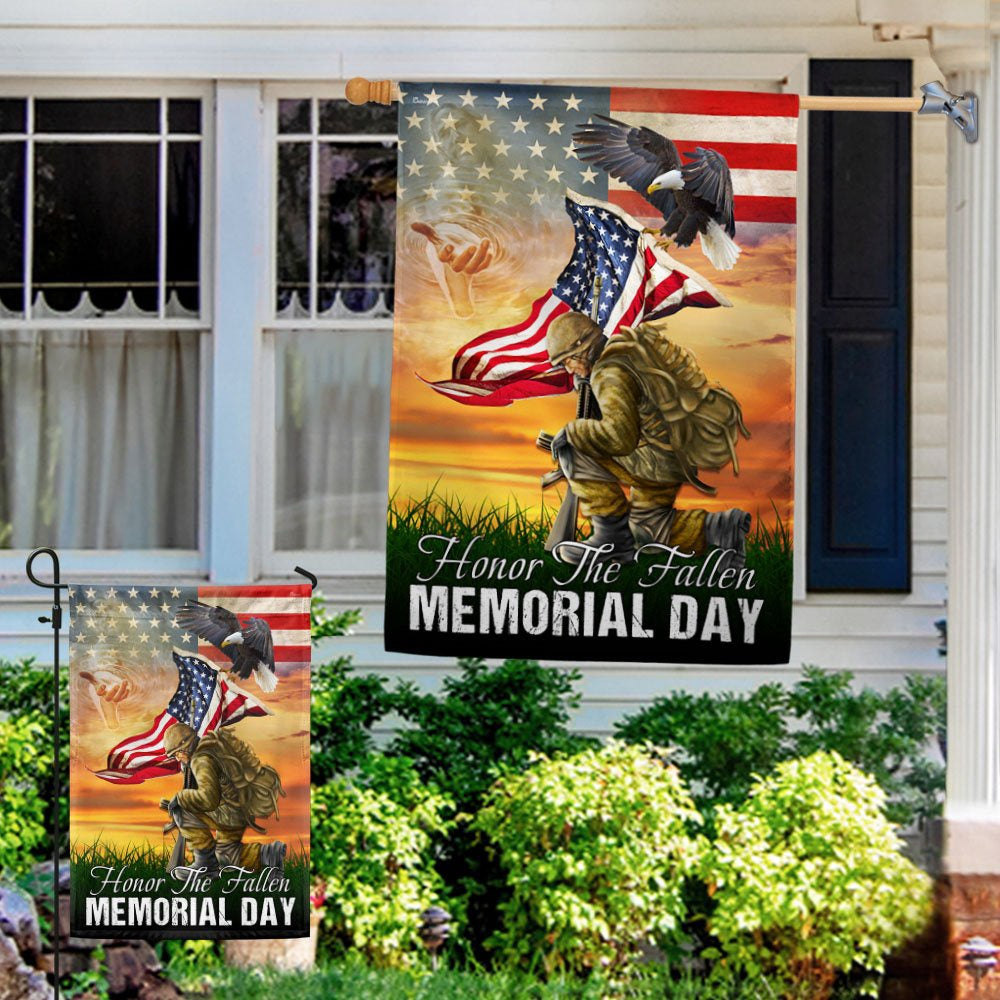 US Veteran Flag, Memorial Day Us Veteran Honor The Fallen Flags, Veteran Garden Flags