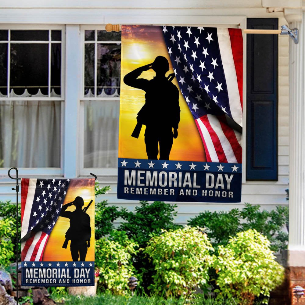 US Veteran Flag, Memorial Day Veteran Remember And Honor Flags, Veteran Garden Flags