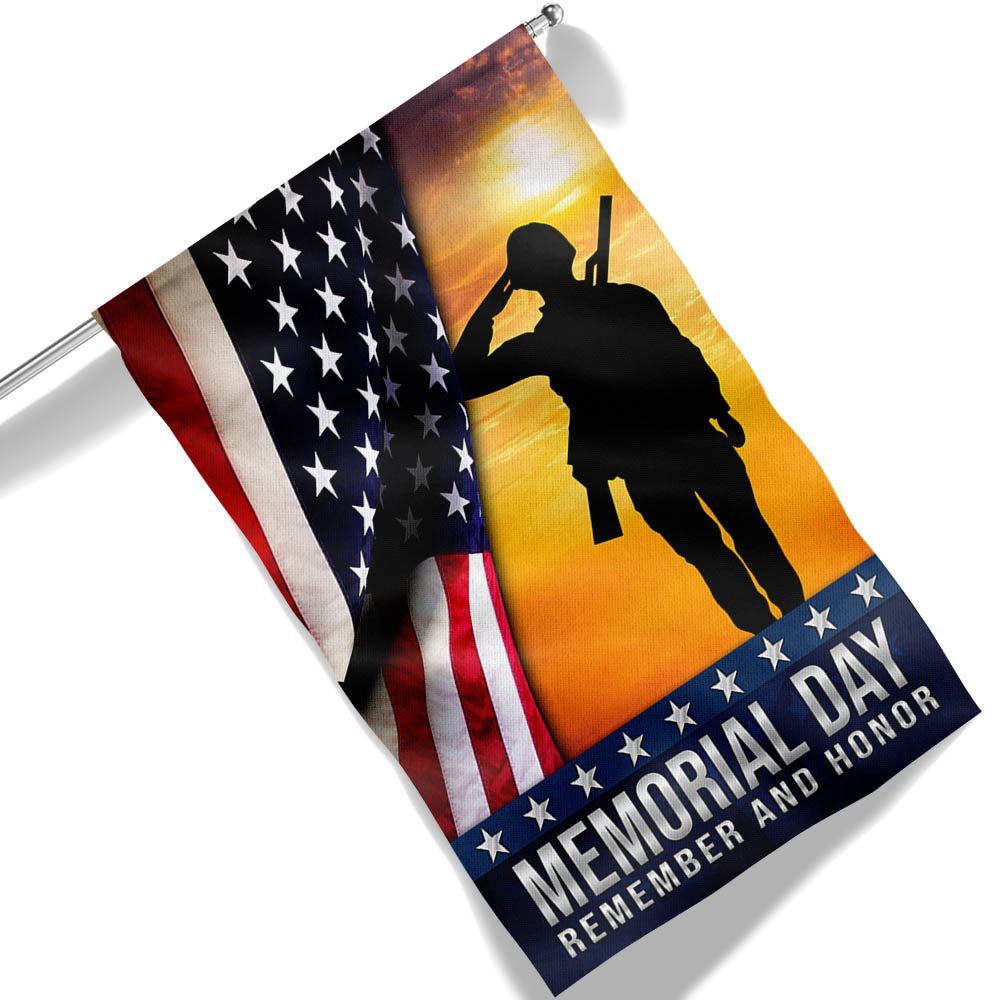US Veteran Flag, Memorial Day Veteran Remember And Honor Flags, Veteran Garden Flags