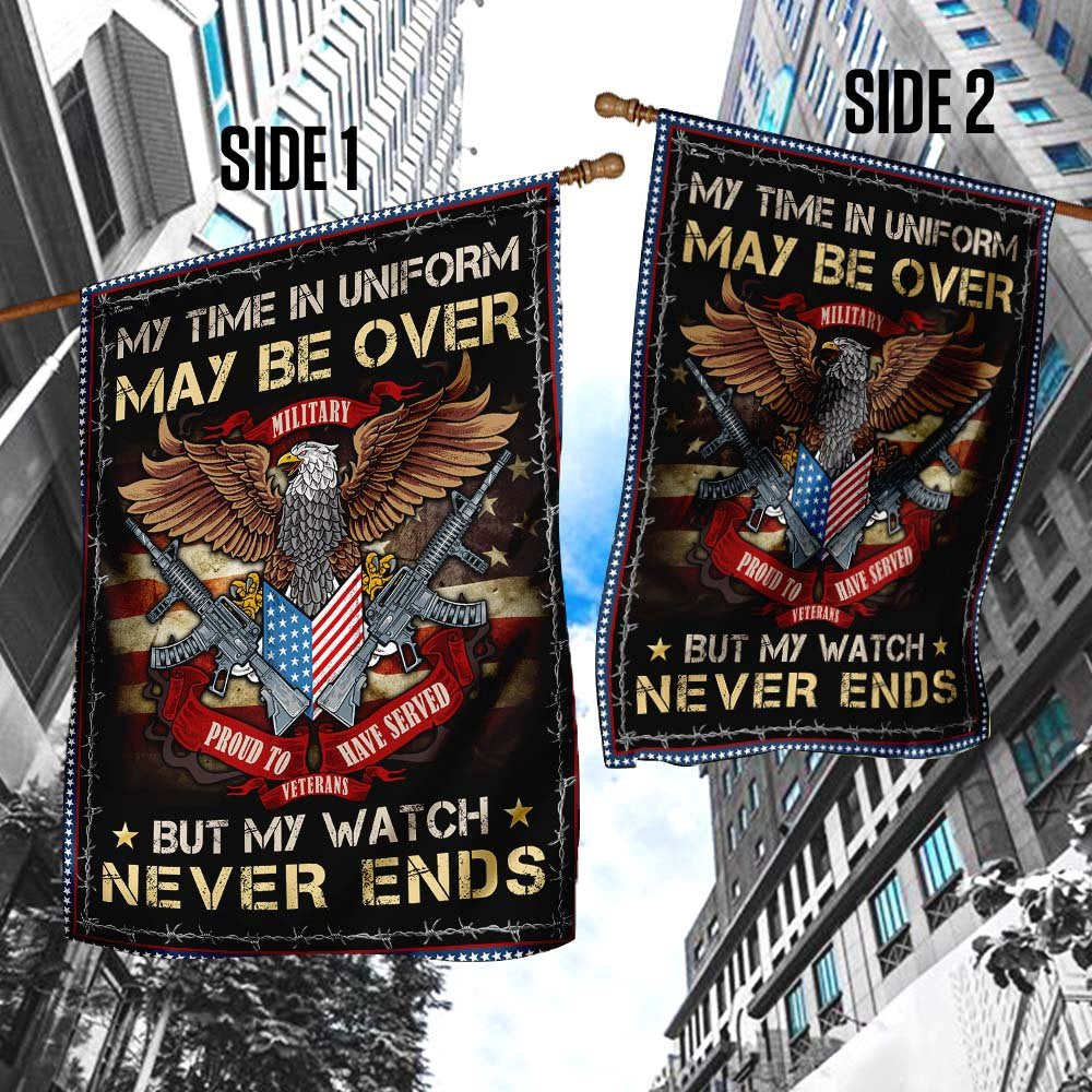 US Veteran Flag, Military Veteran - Proud To Have Served Flag, Veteran Garden Flags