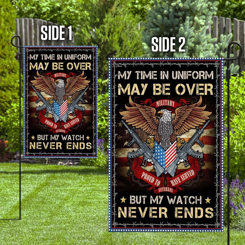 US Veteran Flag, Military Veteran - Proud To Have Served Flag, Veteran Garden Flags