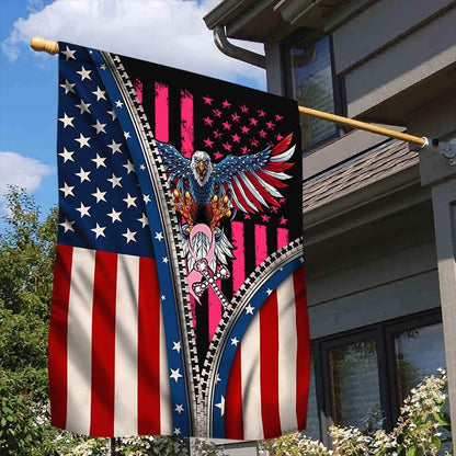 US Veteran Flag, Premium Cancer American Flag, Veteran Garden Flags
