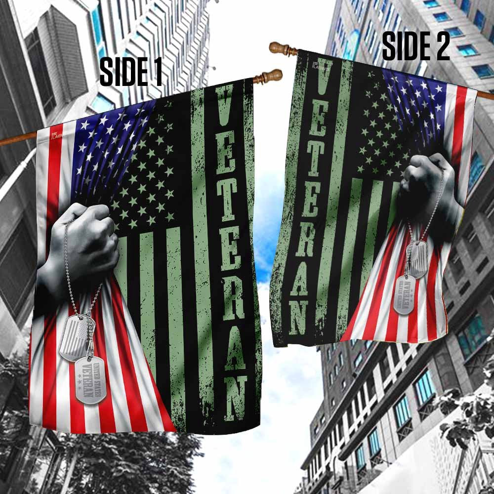US Veteran Flag, United States Veteran America Flag, Veteran Garden Flags