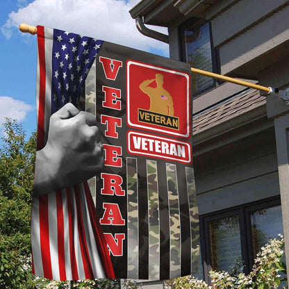 US Veteran Flag, Us Veteran Garden Flags, Gift For Veterans Day, Veteran Garden Flags