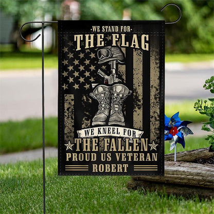 US Veteran Flag, We Are Proud Of You Flag, Veteran Garden Flags