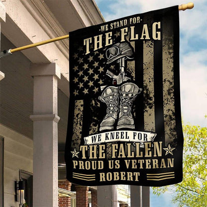 US Veteran Flag, We Are Proud Of You Flag, Veteran Garden Flags