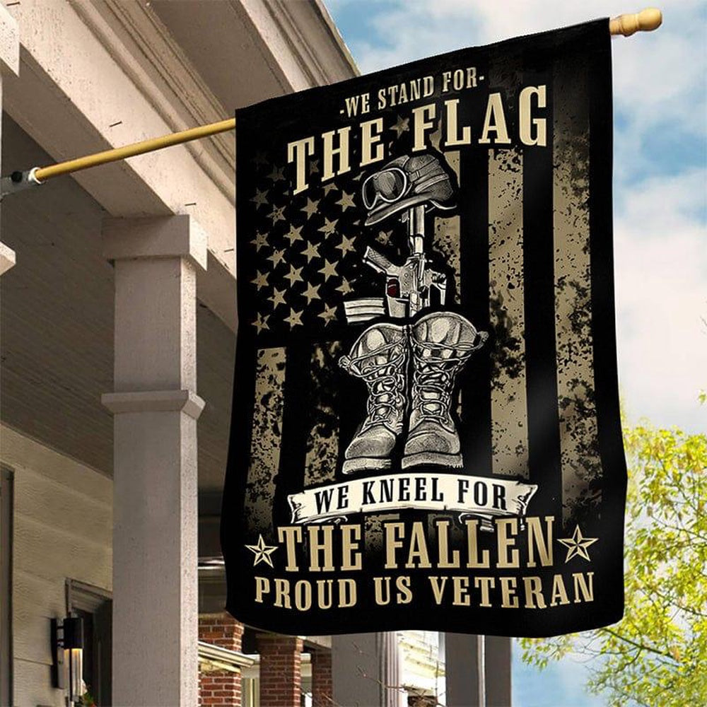 US Veteran Flag, We Are Proud Of You Flag, Veteran Garden Flags