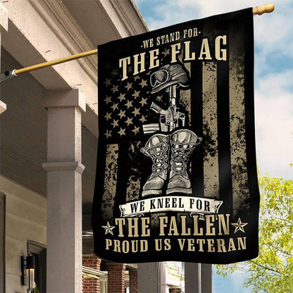 US Veteran Flag, We Are Proud Of You Flag, Veteran Garden Flags
