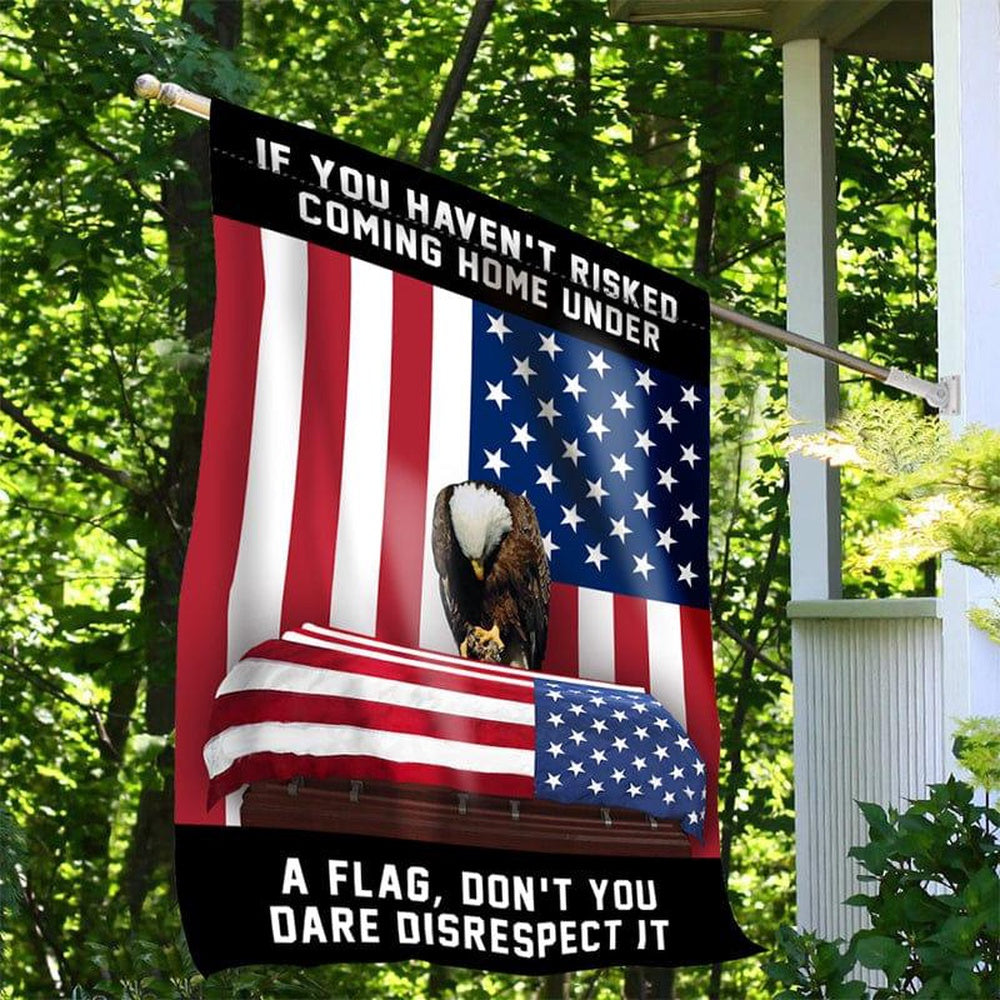 US Veteran Flag, We Owe Them All Flag, Veteran Garden Flags