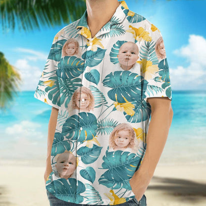 Upload Face Photo Hawaiian Shirt, Custom Hawaiian Shirts With Face