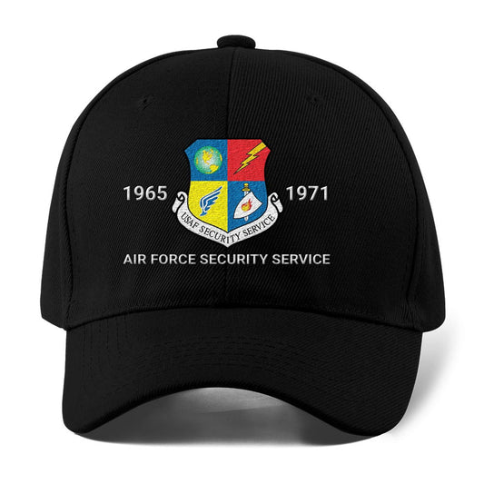 Us Air Force Cap, Customized Air Force Security Service Embroidered Cap, Embroidered Dad Hat