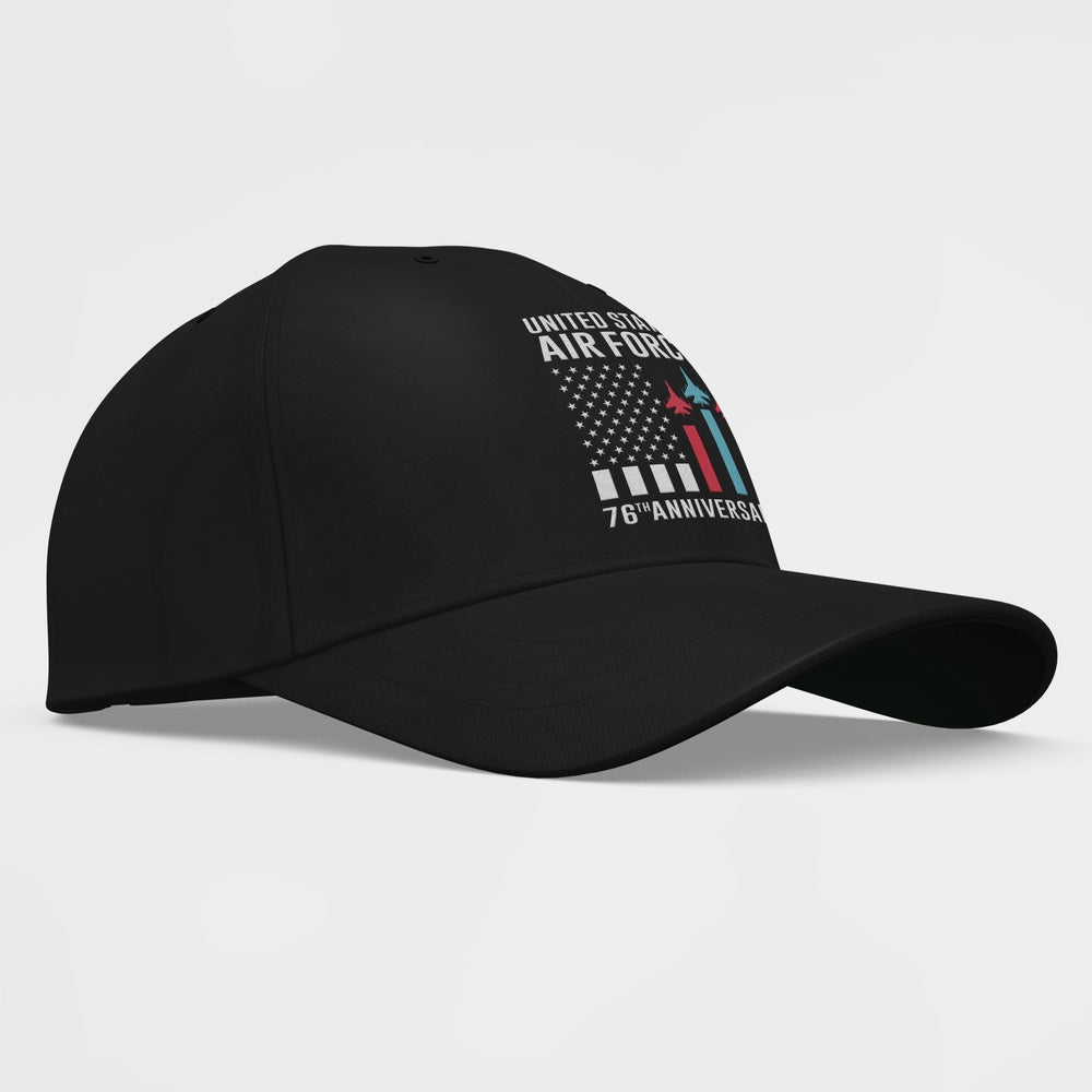Us Air Force Cap, Customized Happy 76Th US Air Force Birthday Collection Embroidered Cap, Embroidered Dad Hat