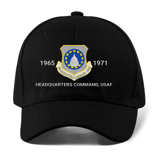 Us Air Force Cap, Customized Headquarters Command, Usaf Embroidered Cap, Embroidered Dad Hat