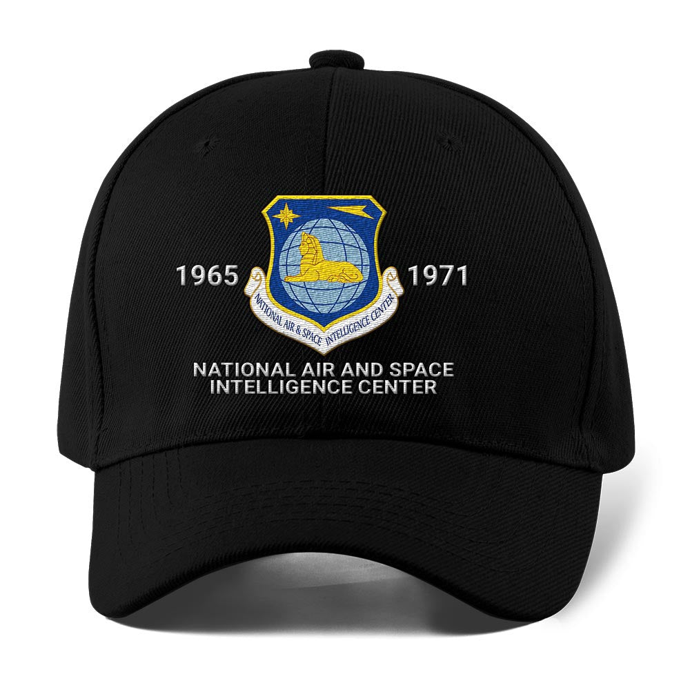 Us Air Force Cap, Customized National Air And Space Intelligence Center Embroidered Cap, Embroidered Dad Hat